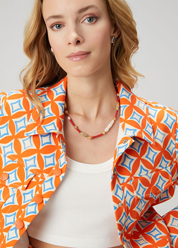 Beymen Club Kırmızı İnci Detaylı Kadın Kolye - 1