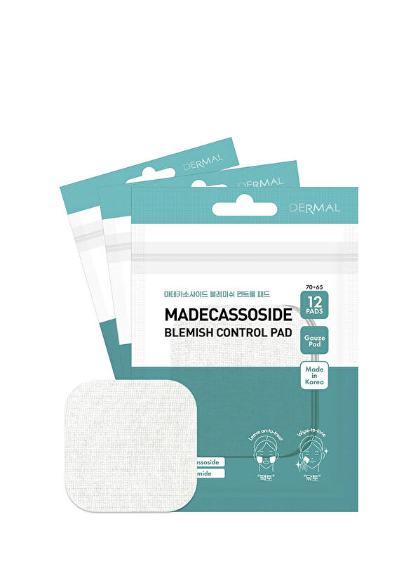 Dermal Madecassoside Yatıştırıcı 12'li Leke Kontrol Pedi  - 1