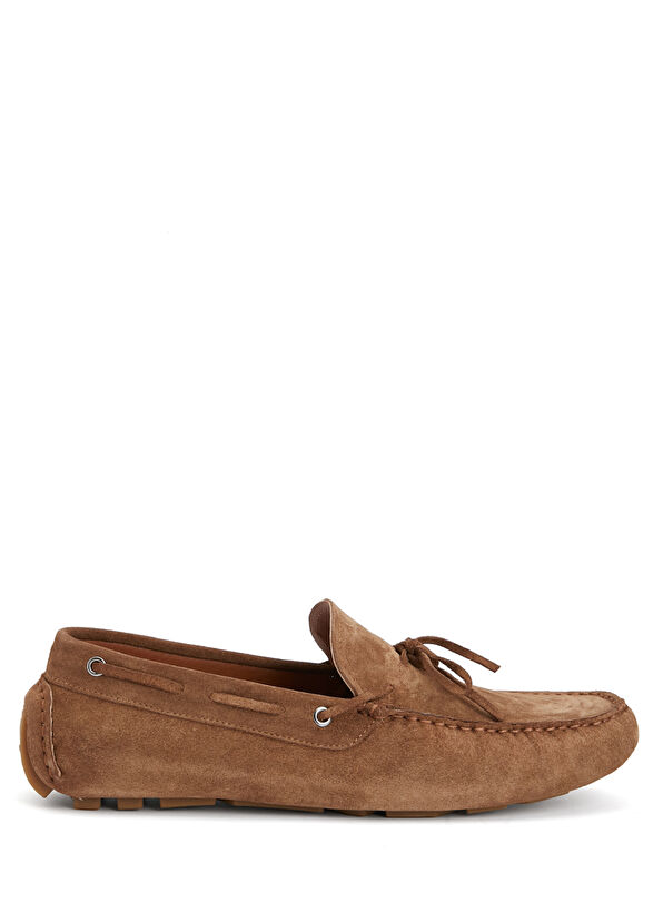 Beymen Club Tan Men's Suede Driver - 1