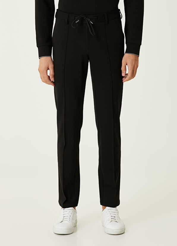 Beymen Club Siyah Örme Spor Pantolon - 2