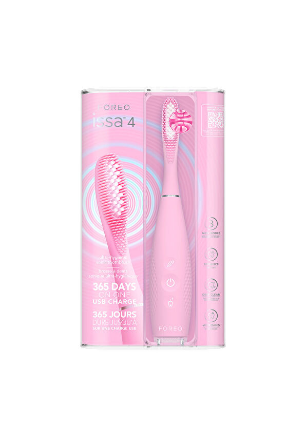 Foreo İssa 4 Pearl Pink Şarjlı Diş Fırçası - 2