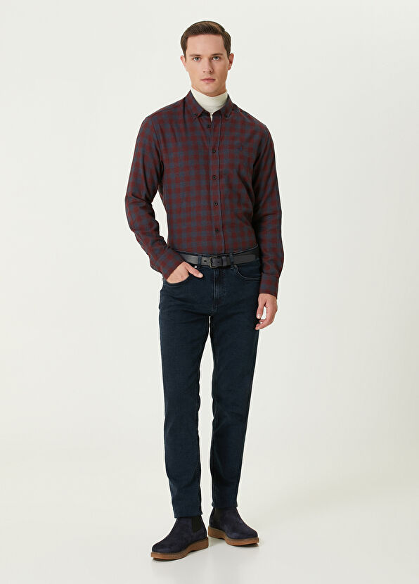 Beymen Club Comfort Fit Bordo Gömlek - 3