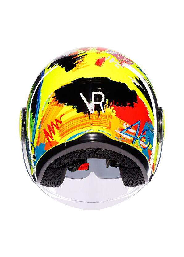 Agv Eteres Rossi Winter Test Açık Motosiklet Kaskı 2019   - 4