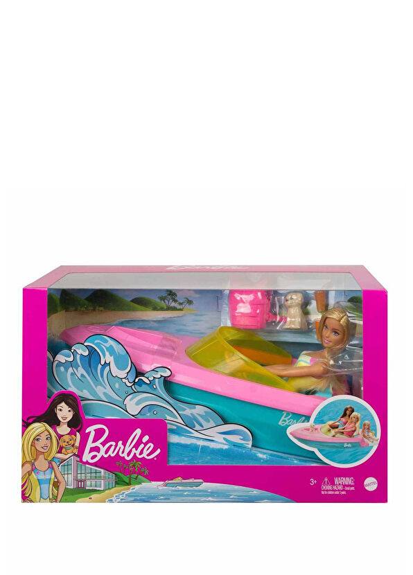 Barbie Barbie ve Teknesi Oyun Seti GRG30 - 4