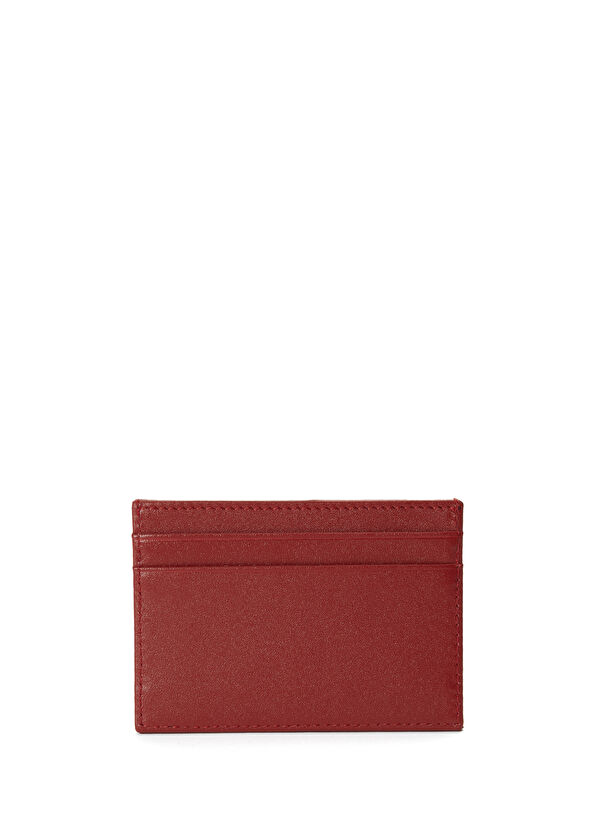 Beymen Club Red Logo Women's Leather Card Holder - 2