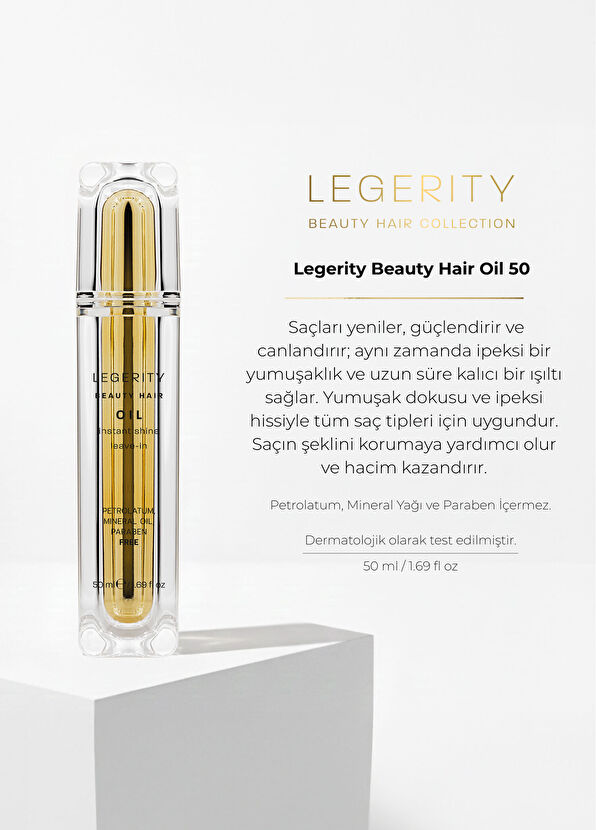 Screen Hair Care Legerity Beauty Canlandırıcı Saç Yağı 50 ml - 2