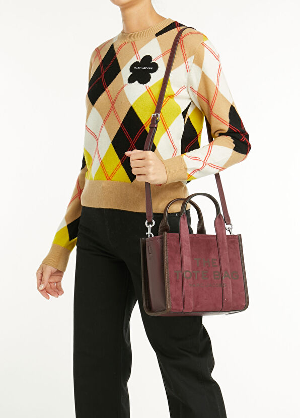 Small Tote Bordo Kadın Deri Alışveriş Çantası - Görsel 3