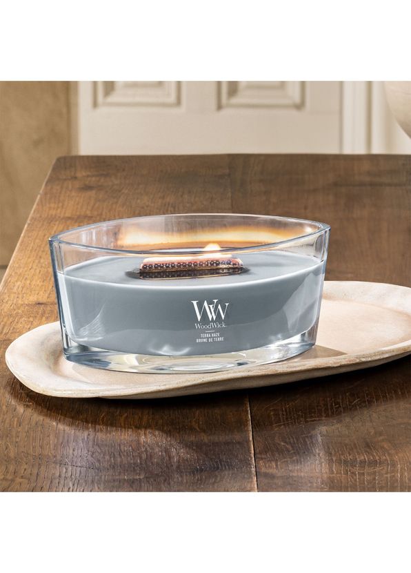 Woodwick Terra Haze Mavi Elips Kokulu Mum 453 gr - 2