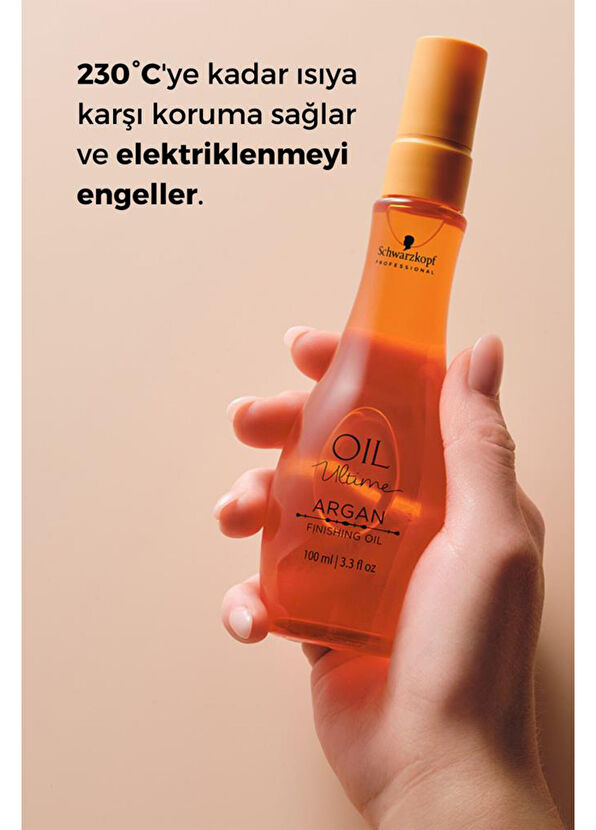 Oil Ultime Argan Finishing Oil Nourishing Argan Oil for Normal and Thick Hair 100 ml - 4