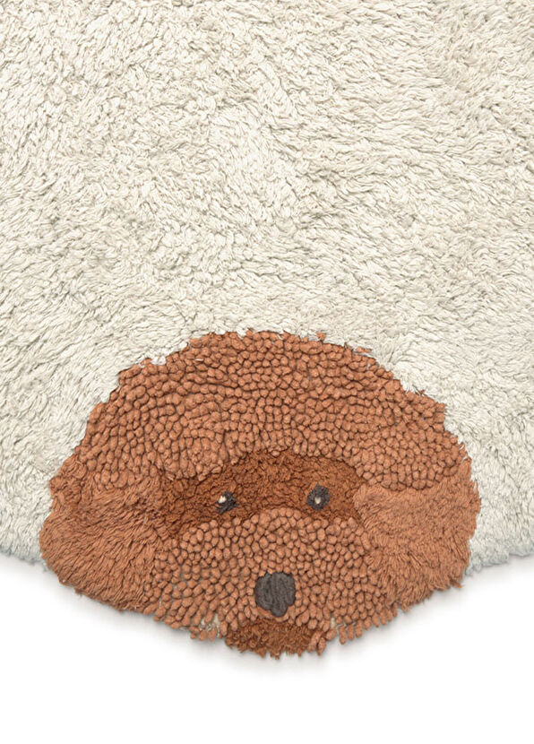 Lorena Canals Dogs Figured Cotton Children's Room Carpet - 2