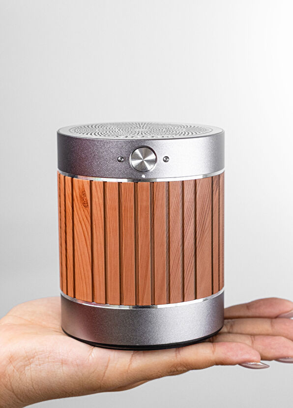 Stobom Aura Açık Kahverengi Bluetooth Hoparlör - 2