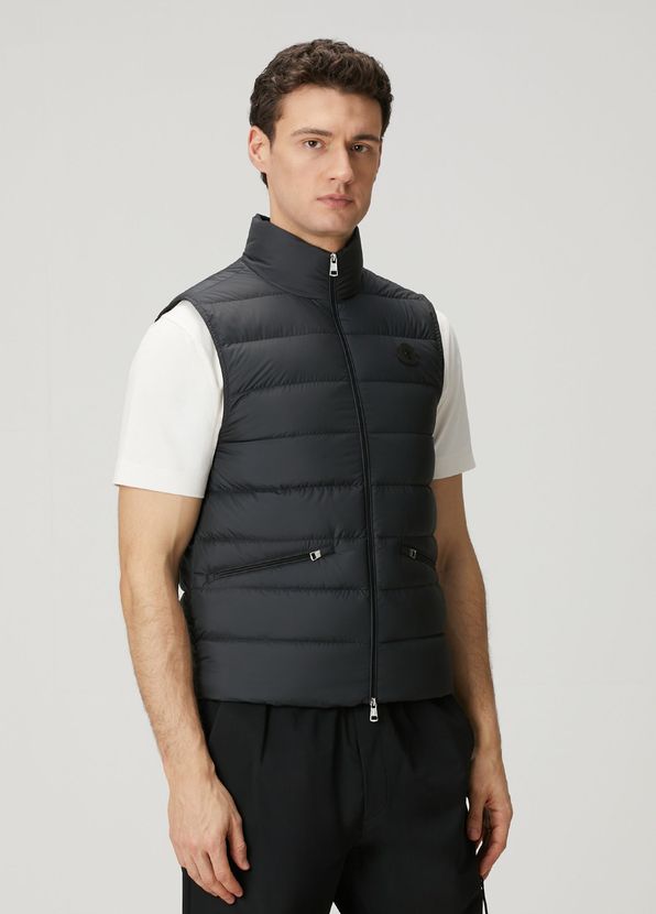 Moncler Black Puff Vest - 3