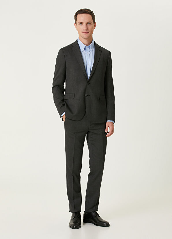 Beymen Club Non-Iron Custom Fit Blue Shirt - 3