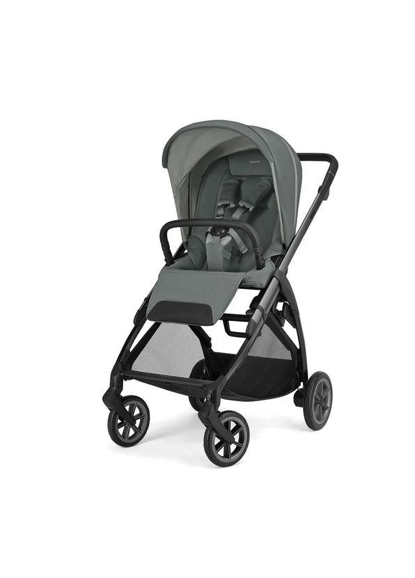 Inglesina Electa Plus Studio Grey Baby Stroller and Darwin Recline Evo 4-Piece Travel System Baby Stroller with Baby Lap - 2