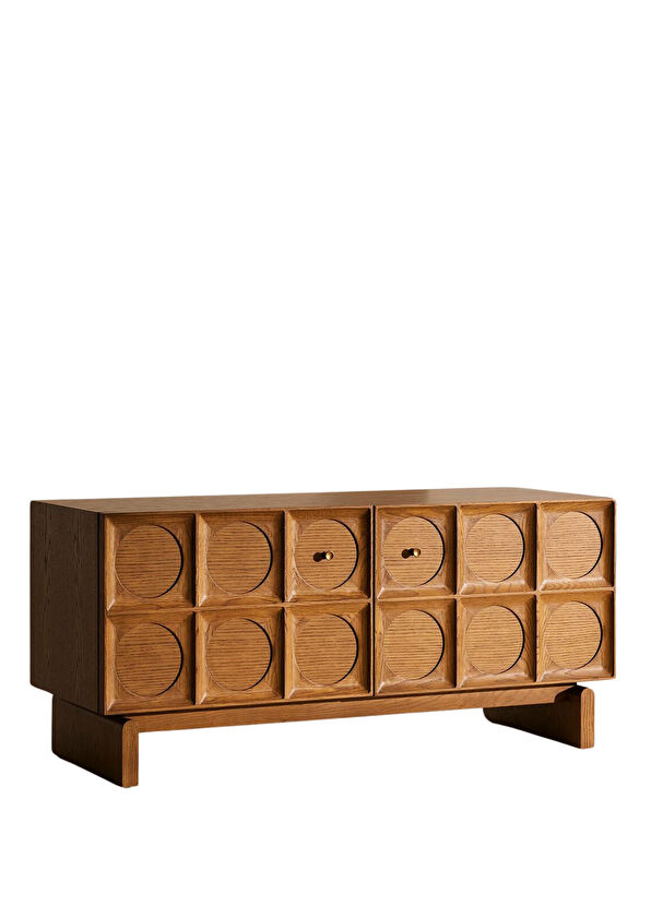 Latanwood Elliot Handmade Wooden Console - 1