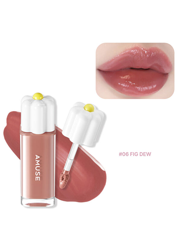 Amuse Dew Tint Doğal Parlaklık ve Nem Veren Meyveli Dudak Parlatıcısı 4 gr - 2