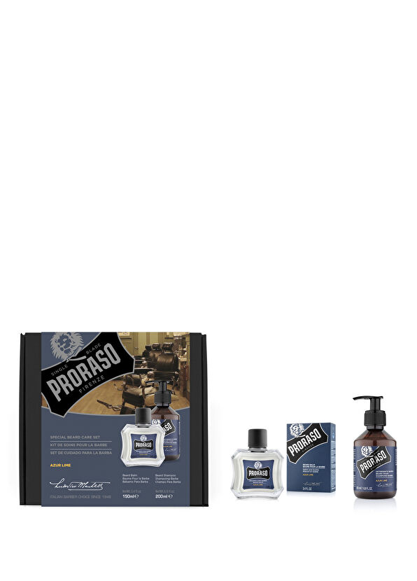 Proraso Duo Sakal Seti Balsam ve Azur Lime Şampuan - 1