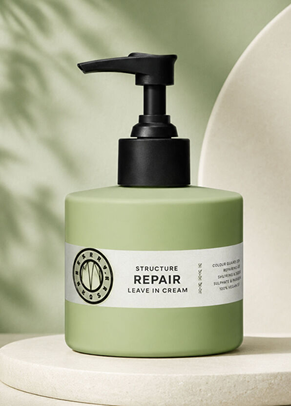 Maria Nila Structure Repair Leave In Cream Repair Conditioner for Damaged Hair 200 ml - 4