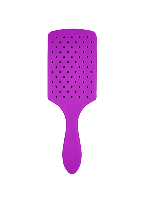 Wet Brush Paddle Detangler Mor Dolaşık Açıcı Geniş Saç Fırçası  - 2