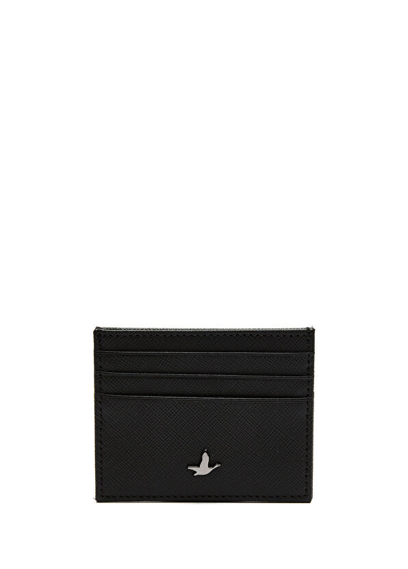 Beymen Club Black Leather Card Holder Tie Set - 3