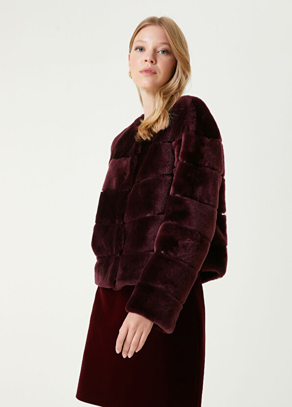 Beymen Club Bordo Kapitoneli Mont - 4