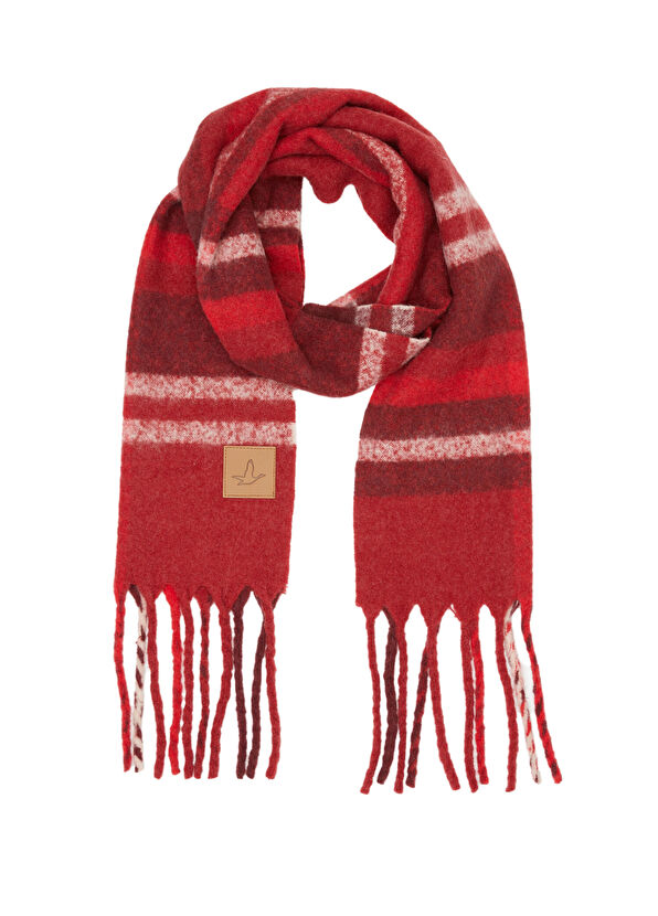Beymen Club Red Women's Wool Blend Scarf - 2