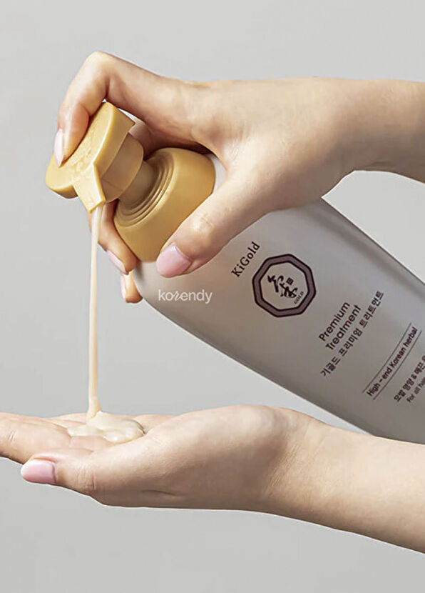 Daeng Gi Meo Ri Ki Gold Premium Treatment Parlaklık ve Yumuşaklık Verici Hasar Önleyici Hidrolize Keratinli Saç Bakım Kremi 500 ml - 2