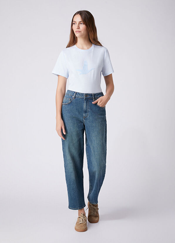 Beymen Club Açık Mavi T-shirt - 3