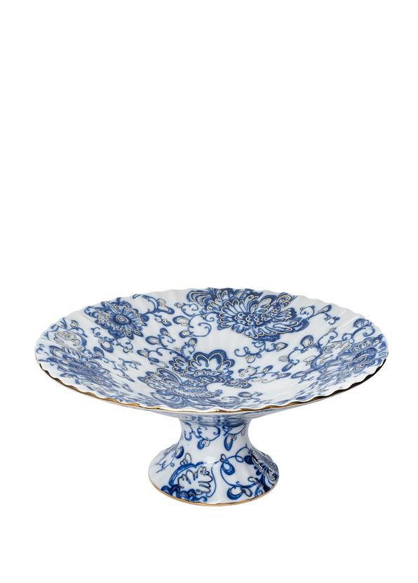 Imperial Porcelain Singing Garden Porcelain Fruit Bowl - 1