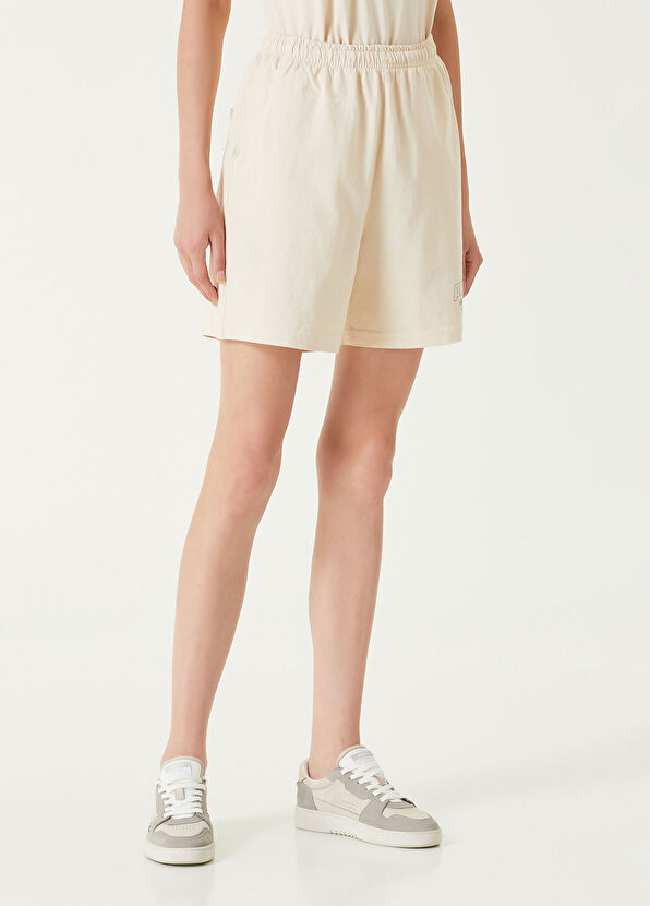 Sporty & Rich Prince Health Gym Krem Şort - 2