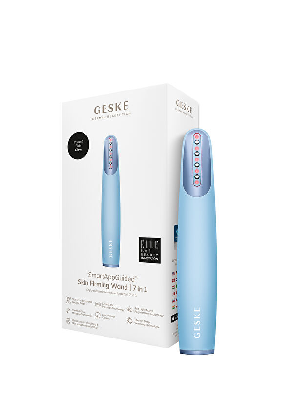 Geske Skin Firming Wand Aquamarine Titreşimli Kırmızı Led Terapili Sıkılaştırıcı Yüz Bakım Cihazı - 4