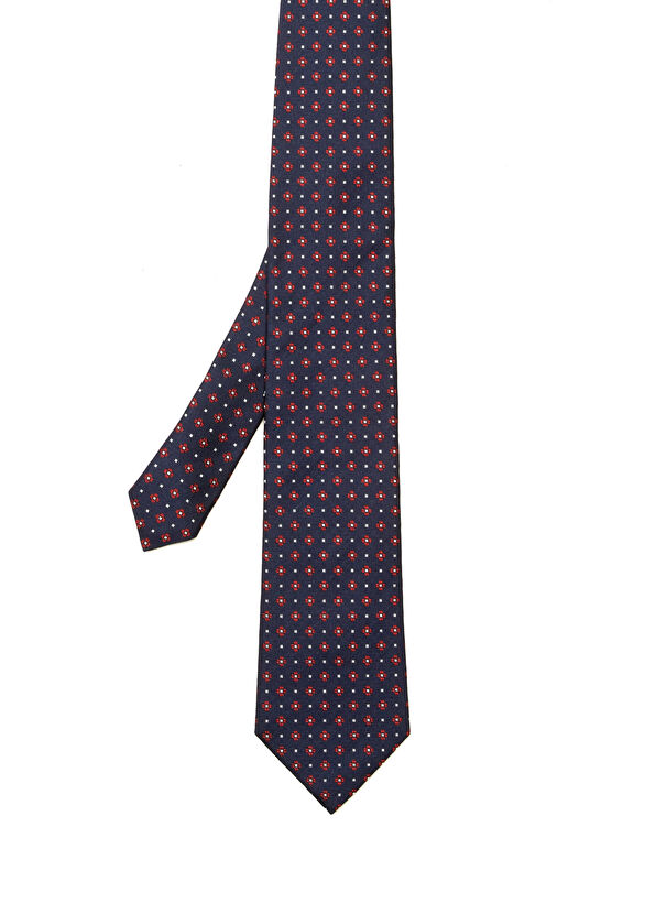 Zegna Çok Renkli İpek Kravat - 1