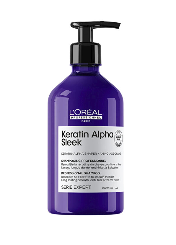 Loreal Professionnel Loreal Professionnel Paris Serie Expert Keratin Alpha Sleek Shampoo 500 ml - 1
