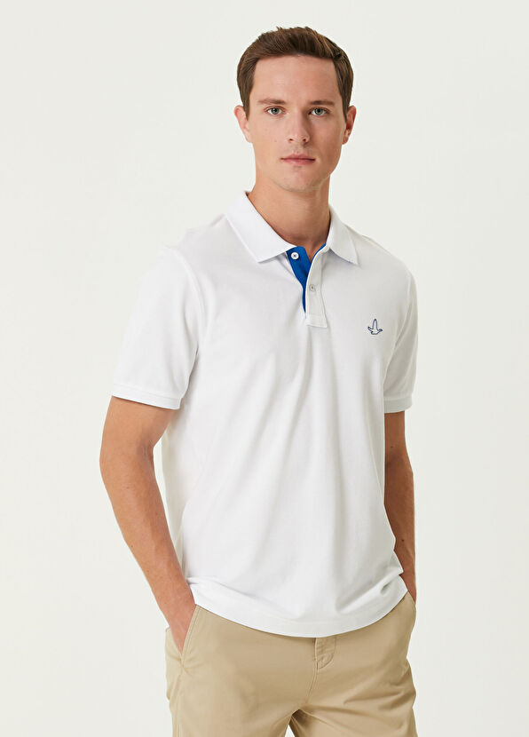 Beymen Club Comfort Fit White Polo T-shirt - 1