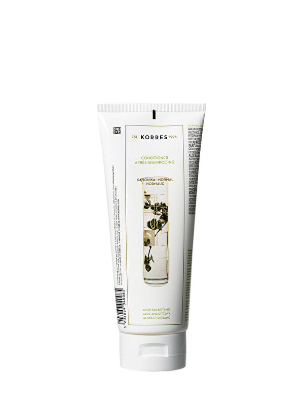Korres Aloe Dittany Conditioner Aloe Vera and Cretan Thyme Conditioner for Normal Hair 200 ml - 1
