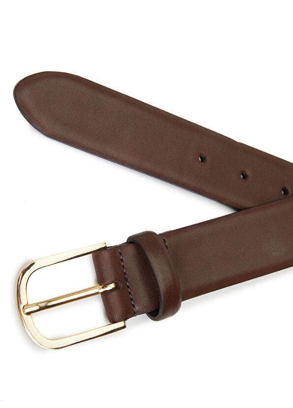 Beymen Club Kahverengi Kadın Deri Kemer - 2