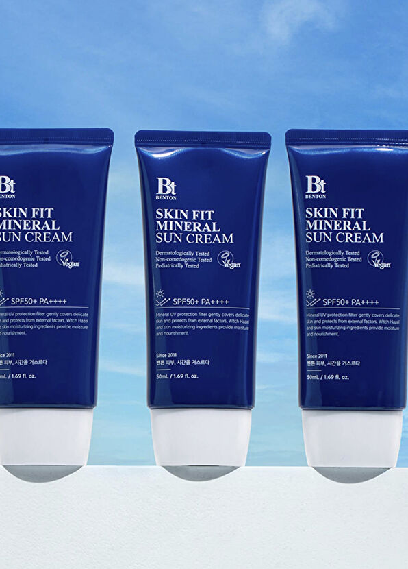 Benton Skin Fit Mineral SPF50+ PA++++  Güneş Kremi 50 ml - 4