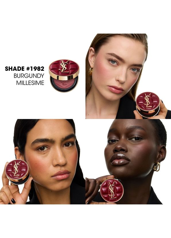 Yves Saint Laurent Make Me Blush Blush - 1982 Burgundy Millesime - 2