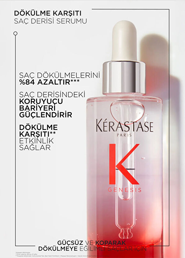 Kerastase Genesis Anti-Shedding Shampoo 250 ml + Serum 90 ml Hair Care Set of 2  - 2