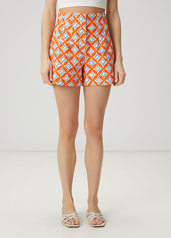 Beymen Club Mercan Desenli Şort - 2