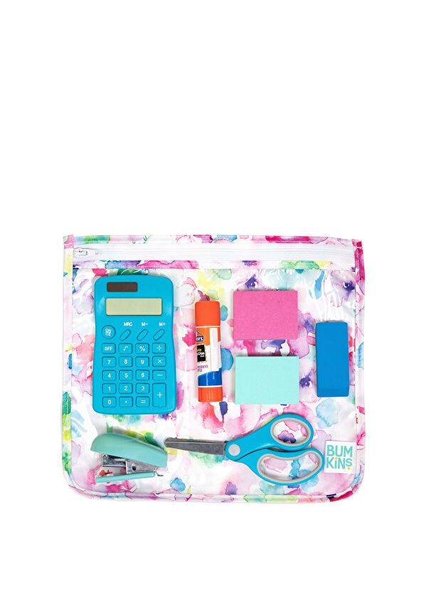 Bumkins Watercolor Transparent 3-Piece Baby Travel Bag Set - 2