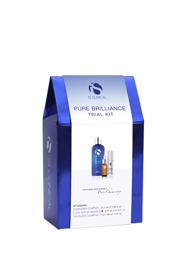 IS Clinical Pure Brilliance Trial Kit Anti-Aging 4-Piece Eye Contour Skin Care Set - 1