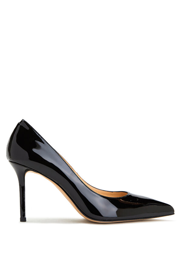 Beymen Club Siyah Deri Stiletto - 1