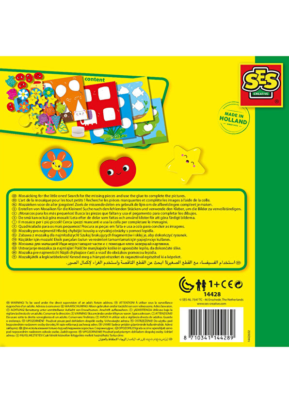 Ses Creative İlk Şekil Yapıştırma Eğitici Oyun Seti - 4