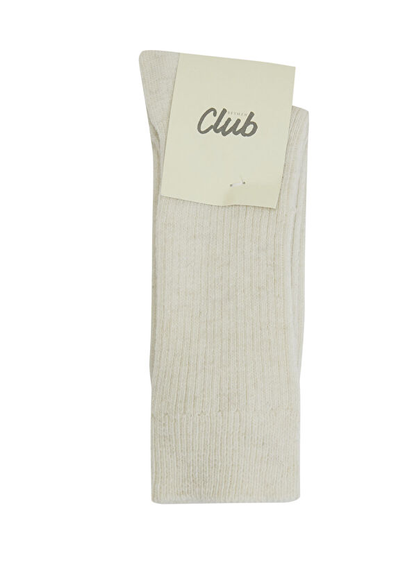 Beymen Club Beige Womens Wool Socks - 1