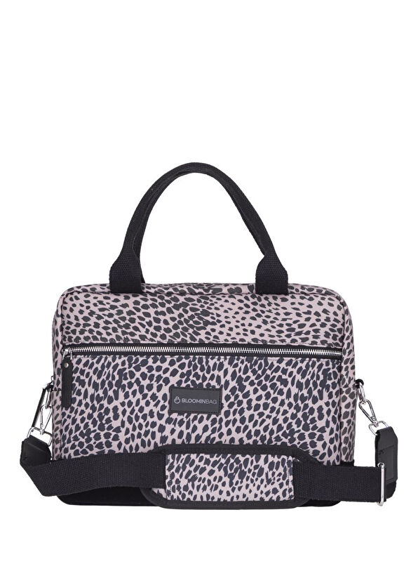 Leopard Cita Noir 13-14" Laptop ve Macbook Çantası - Görsel 2