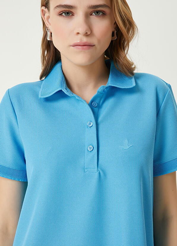 Beymen Club Mavi Mini Polo Elbise - 2