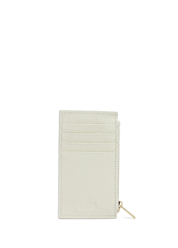 Beymen Club Beige Women's Leather Card Holder - 2