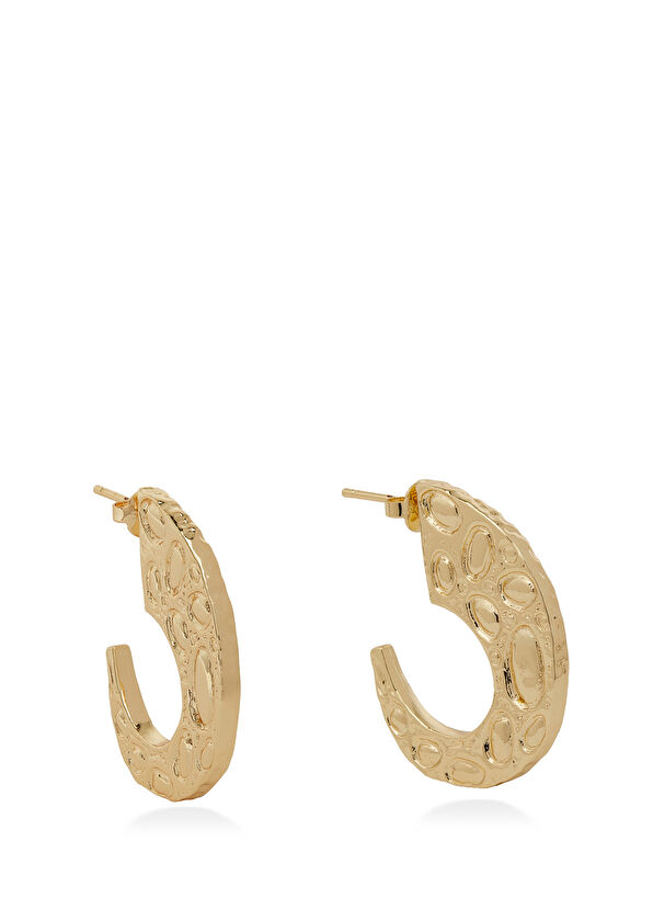 Beymen Club Gold C Formlu Kadın Küpe - 2