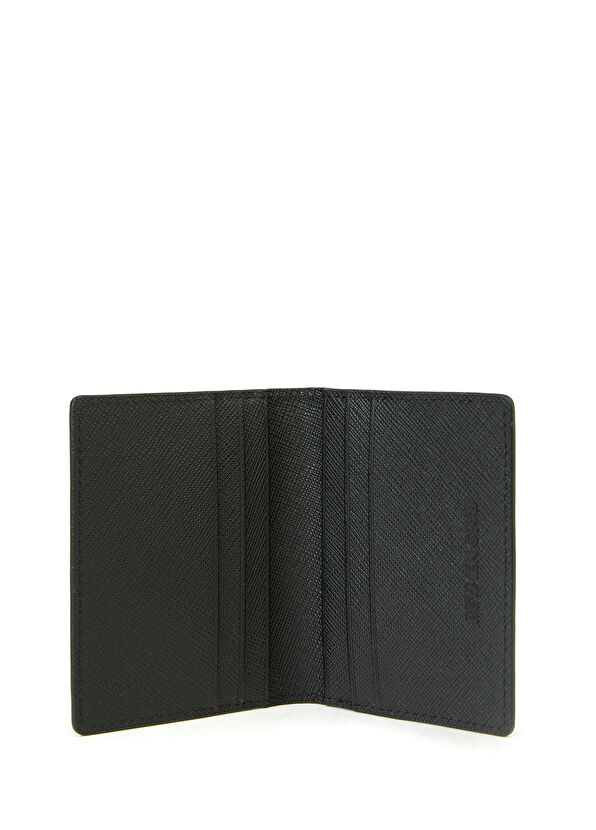 Beymen Club Black Men's Leather Card Holder - 2